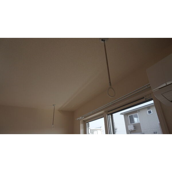 その他設備　室内物干