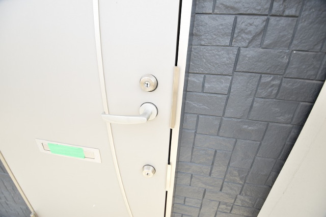 セキュリティ　ダブルロックでセキュリティー安心！