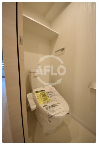 トイレ　ファーストフィオーレ天王寺　温水洗浄便座