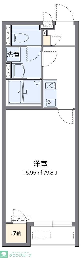 クレイノヴァンベ-ルの間取り写真