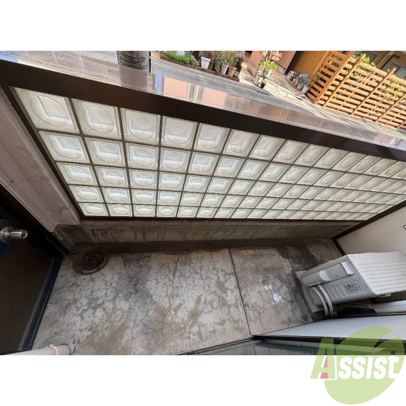 バルコニー　心地よい風が吹くバルコニー。洗濯物もよく乾きそうです。