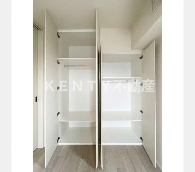 収納　大きなスペースがあり、収納には困りません