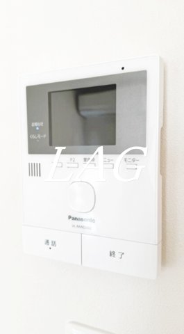 セキュリティ　モニター付きインターフォンです。