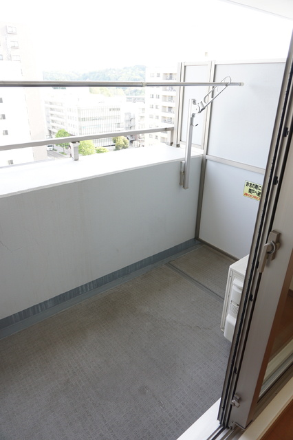 バルコニー　南向きのバルコニー