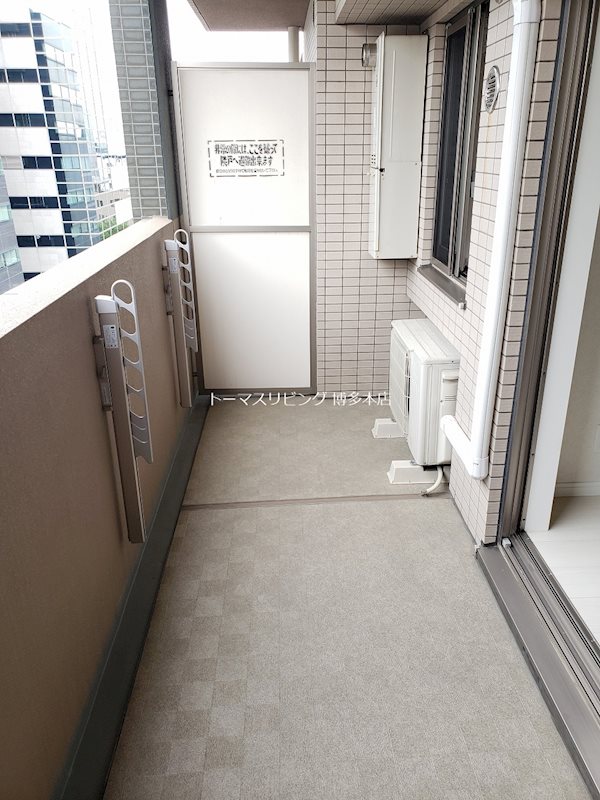 バルコニー　別号室の参考写真になります。