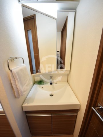 洗面設備　セイワパレス玉造駅上　独立洗面台