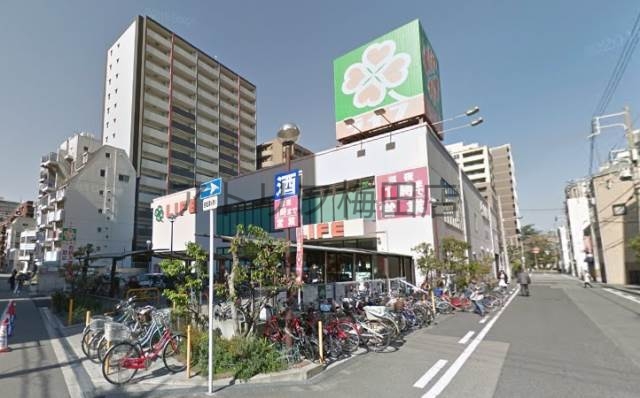 スーパー　ライフ靭店（スーパー）まで436m