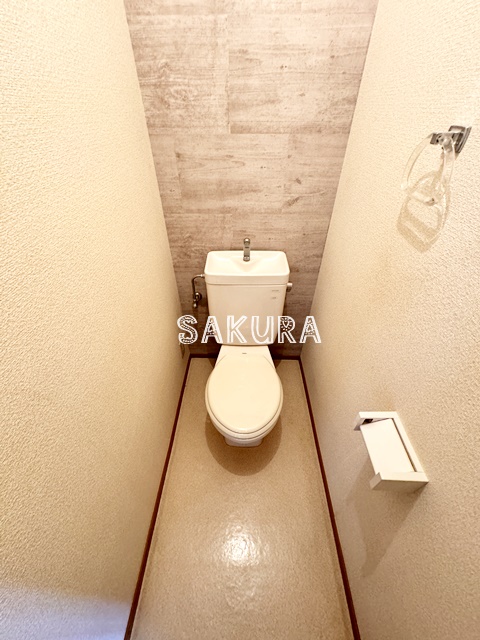 トイレ　清潔感のある水回り♪