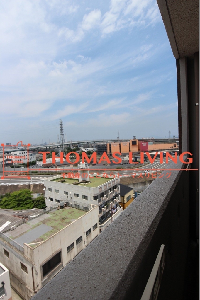 眺望　ベランダからの眺望。