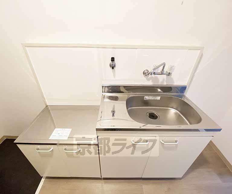 キッチン　ガスコンロ設置可