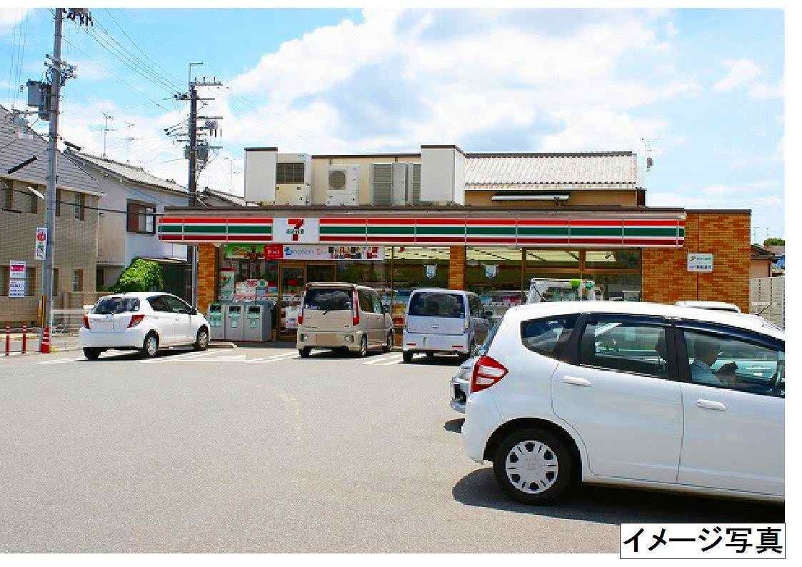 コンビニ　セブンイレブン 木津川原田店（コンビニ）まで186m