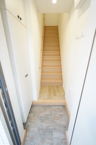 玄関　当日の見学大歓迎！