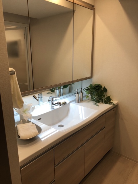 洗面設備　モデルルーム