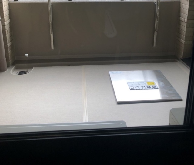 バルコニー　モデルルーム