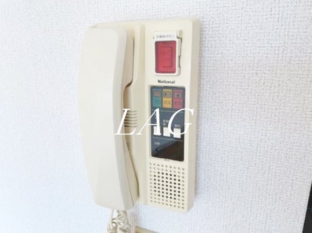セキュリティ　インターホンです。