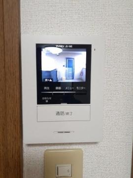 セキュリティ　カメラ付インターホン