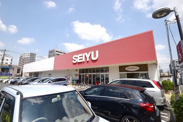 スーパー　西友草加店（スーパー）まで415m