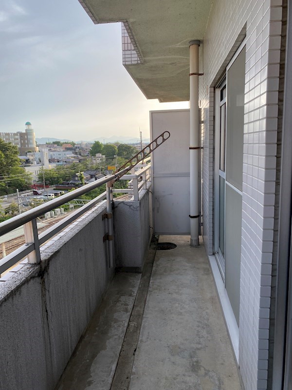 バルコニー　※参考　506号室