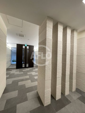 ロビー　TOYOTOMI STAY premium 難波元町　ロビー