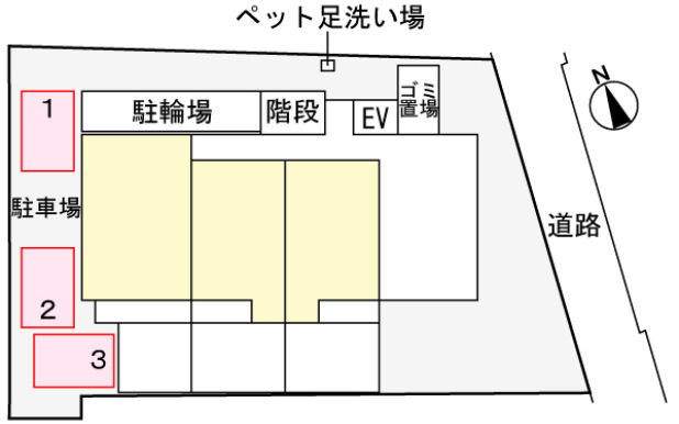 エントランス　九条3丁目マンション