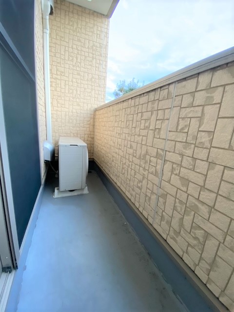 バルコニー　「南向きのバルコニー」