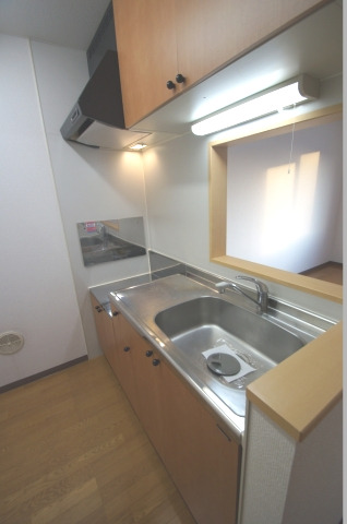 キッチン　「対面キッチンです」