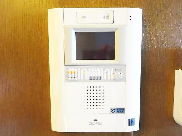 セキュリティ　ＴＶ付きモニターホンで安心ですね