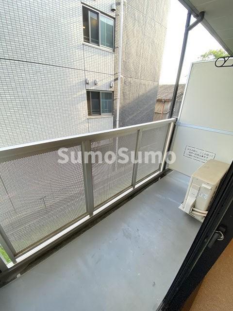 バルコニー　落ち着いた時間を過ごせるバルコニーです