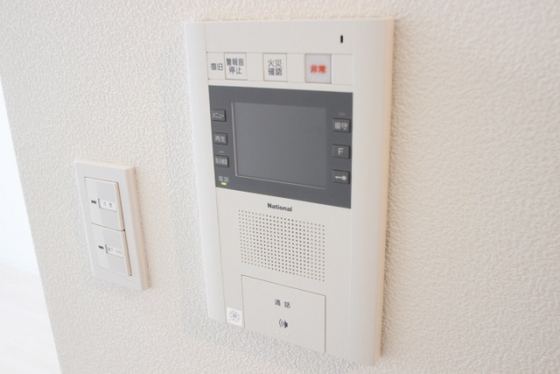 セキュリティ　※別部屋の写真です