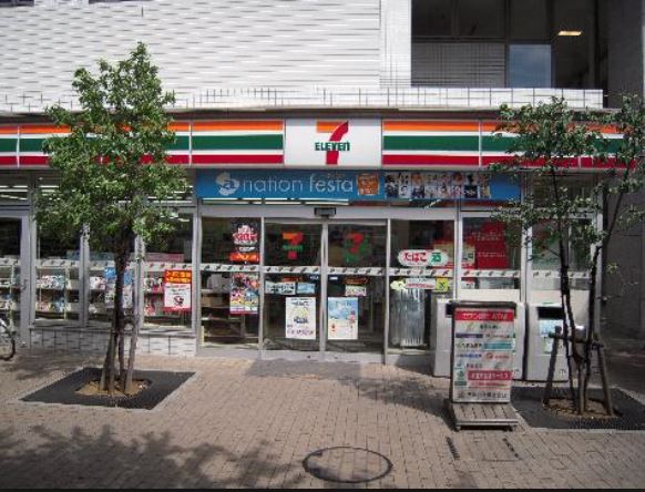 コンビニ　セブンイレブン 芝浦ベイワード店（コンビニ）まで3m
