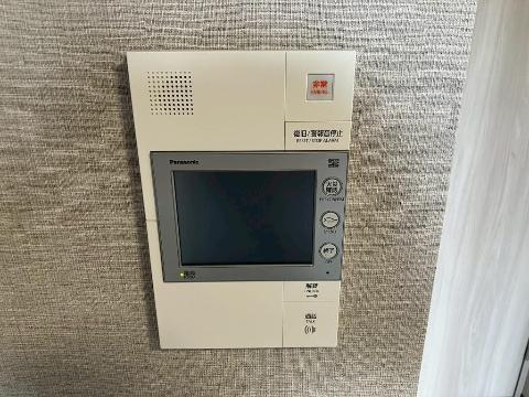 セキュリティ　カメラ付インターホン（イメージ）