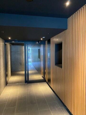 セキュリティ　建物の内部です