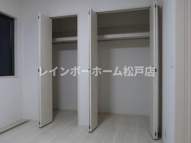 収納　大きなスペースがあり、収納には困りません