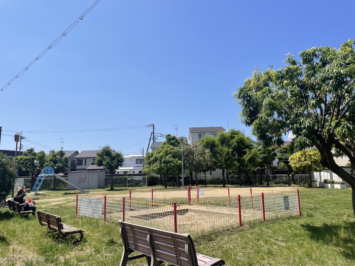 公園　加茂中央公園（公園）まで650m