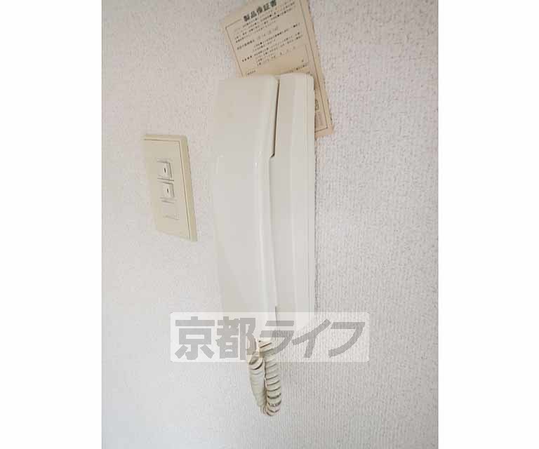 セキュリティ　急な来客にも安心です。