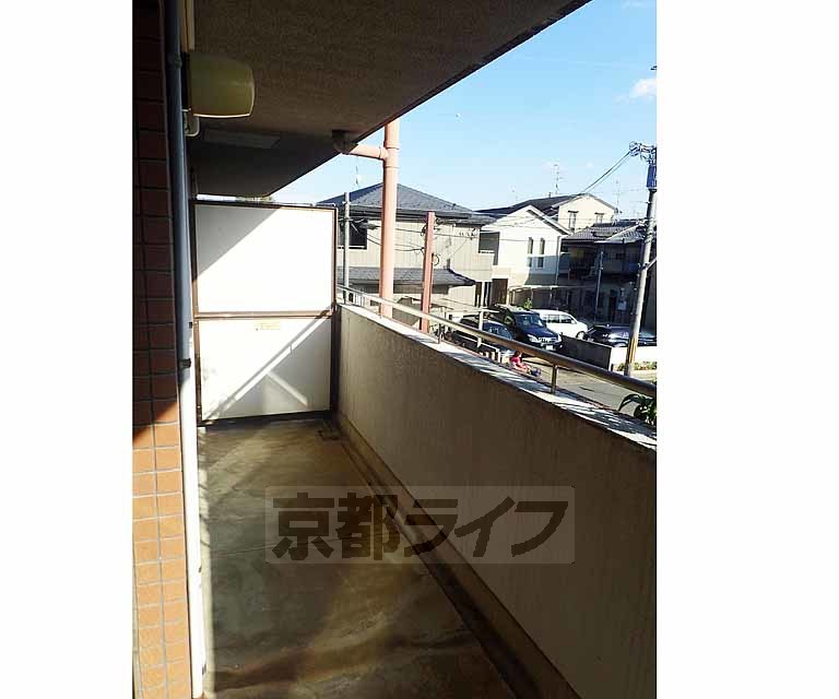 バルコニー　日当たり良好です。