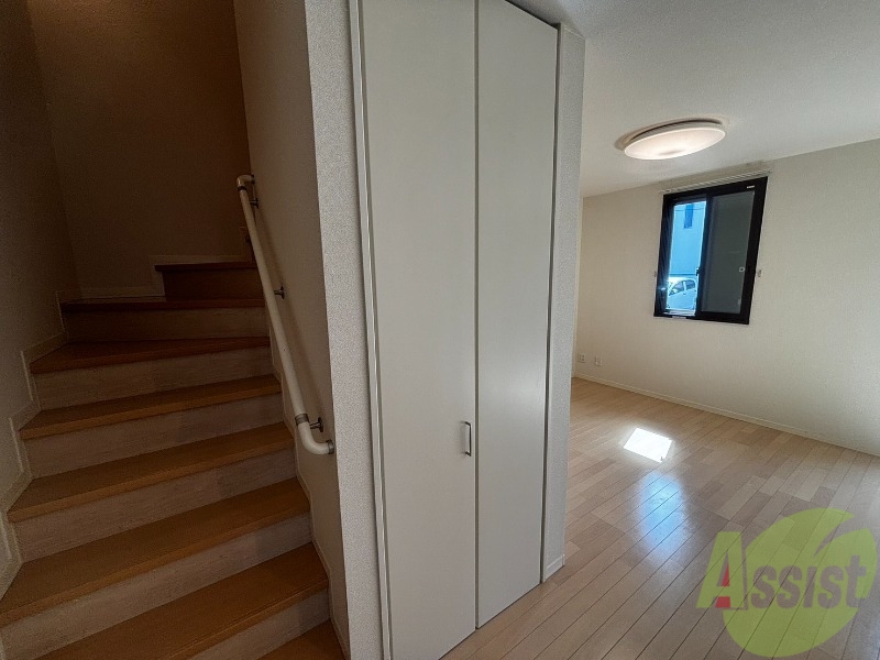 収納　リビングの収納です。広さは十分そうです。