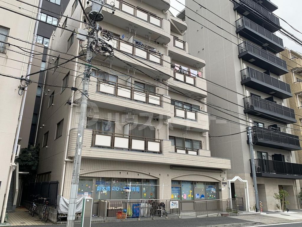 幼稚園・保育園　ワーカーズコープ新大橋のびっこ保育園（幼稚園・保育園）まで370m