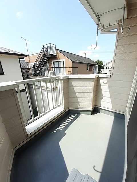 バルコニー　南向きのベランダです。