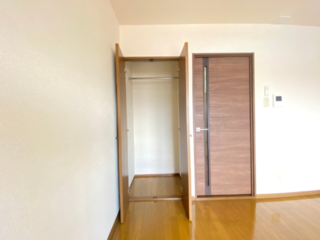 収納　同一物件、別部屋の写真です。