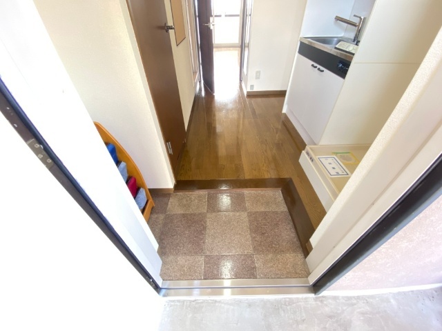 玄関　同一物件、別部屋の写真です。