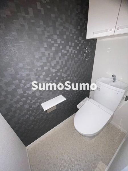 トイレ　ゆったりとした空間のトイレです