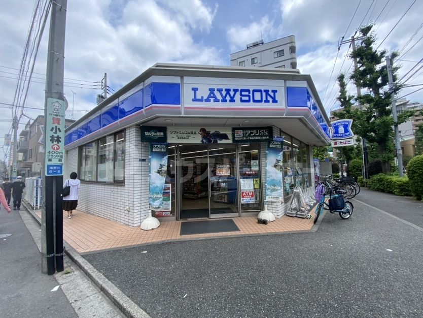 コンビニ　ローソン滝野川6丁目店（コンビニ）まで50m