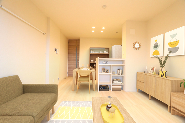 居室・リビング　※家具・家電はＣＧで合成しています