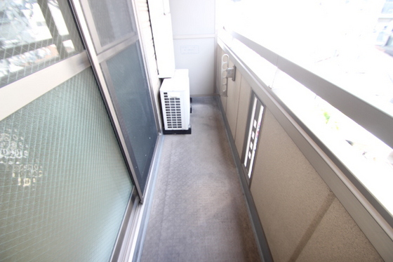 バルコニー　※別部屋の写真です