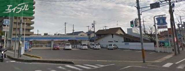 コンビニ　ローソン岡山福富店（コンビニ）まで424m