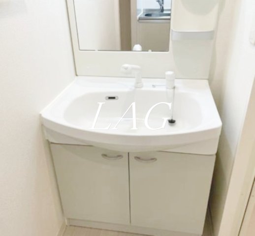 洗面設備　洗面台です。