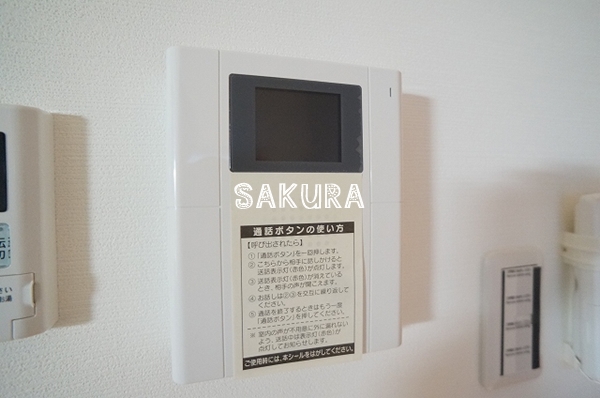 セキュリティ　安心のモニター付きインターホンです♪