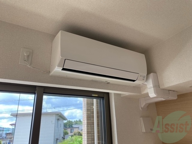 その他設備　エアコンが付いているので夏も冬も快適ですね～