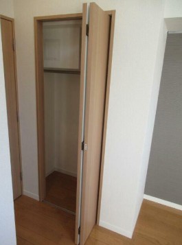 収納　クローゼット完備。